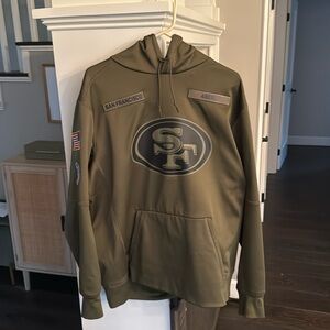Nike 49ers Salute to Service XL hoodie